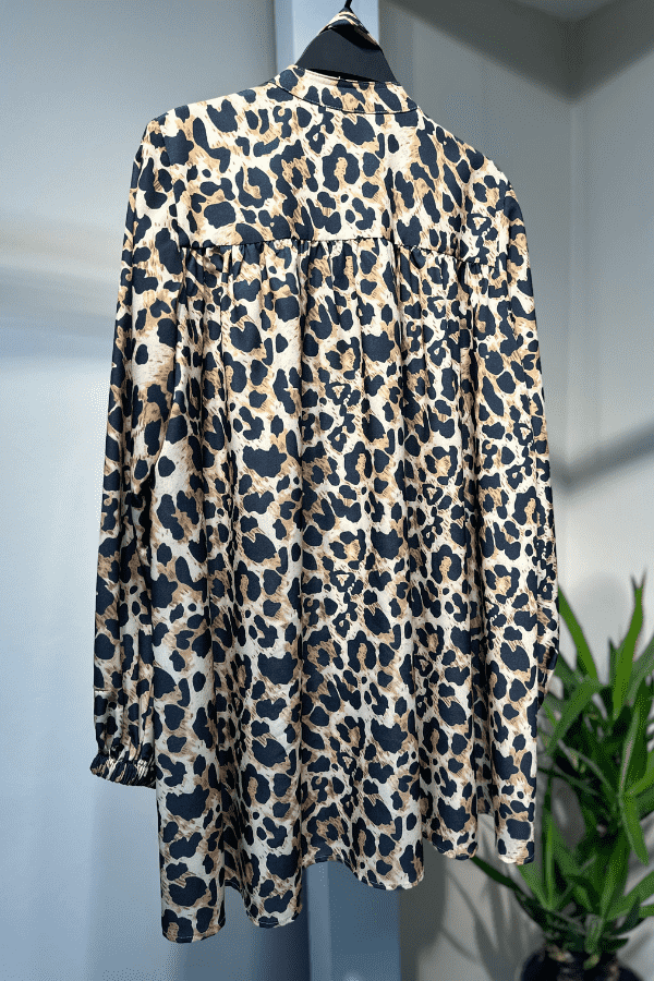 Leopar Desen Tunik